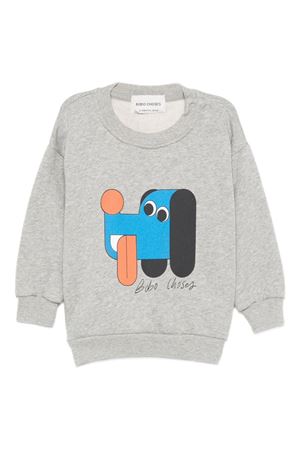 felpa in cotone grigio BOBO CHOSES KIDS | B225AB049051
